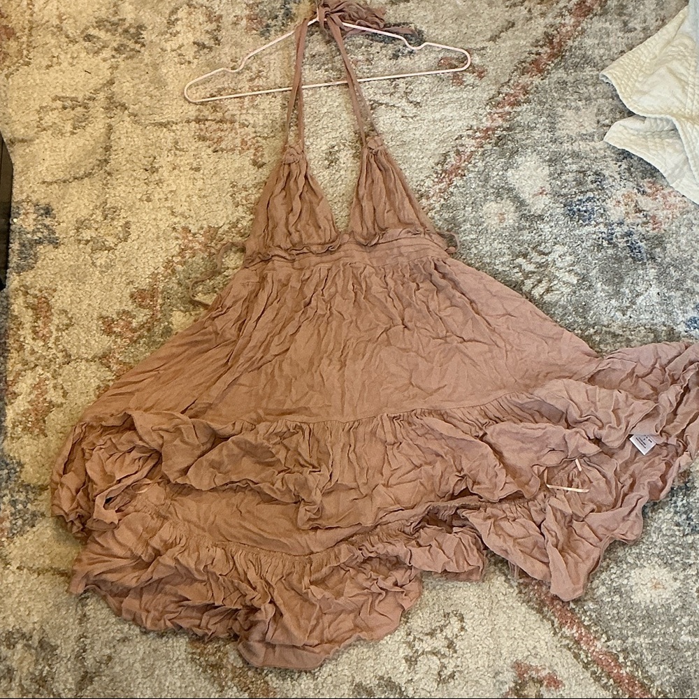 Cotton Candy La Blush Ruffled Top